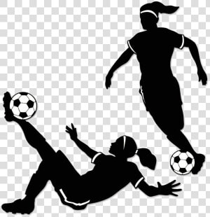 Soccer Girl Player Clipart Free Best Transparent Png   Girl Soccer Player Clipart  Png Download