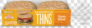 Arnold Honey Wheat Sandwich Thins  HD Png Download