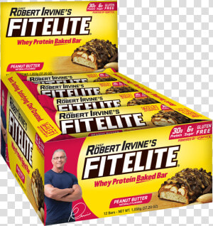 Snack   Png Download   Robert Irvine  39 s Fit Elite Whey Protein Baked Bars  Transparent Png