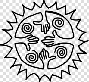 Unity Under The Sun   Unity In Art Easy Drawing  HD Png Download