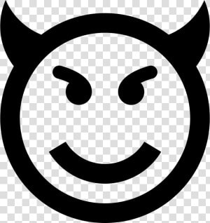 Smiley Face Png Evil Emoticon Smiley Face Svg Png Icon   Evil Smiley Face Png  Transparent Png