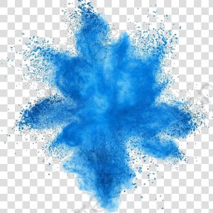 Blue Paint Splash Clipart   Blue Powder Explosion  HD Png Download