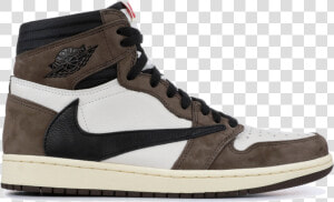 Jordan 1 Retro High Travis Scott   Air Jordan 1 Travis Scott  HD Png Download