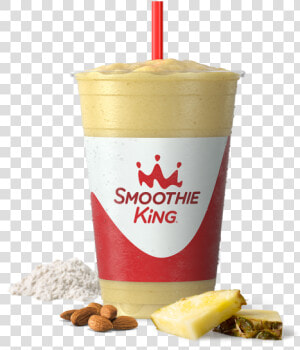 Sk Enhancer Diet Down With Original High Protein Pineapple   Smoothie King Chocolate Smoothie  HD Png Download