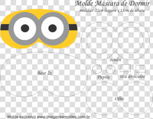 Molde De Mascara De Dormir  HD Png Download