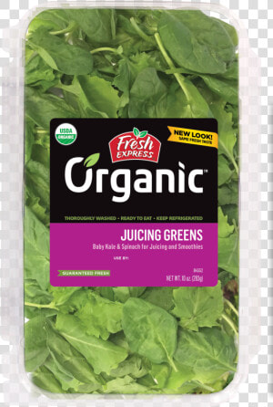 Organic Kale  amp  Spinach Juicing Greens  HD Png Download