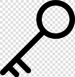 Key Vector Icon Png   Thin Key Png  Transparent Png