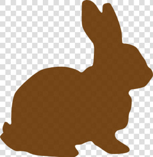 Brown Rabbit Svg Clip Arts   Green Rabbit Silhouette  HD Png Download