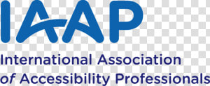 Iaap Logo   Iaap Accessibility  HD Png Download