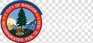 Transparent Maine Clipart   City Of Bangor Maine Logo  HD Png Download