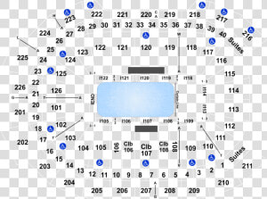 Giant Center Hershey Pa Rows Seating  HD Png Download