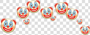  clown  aesthetic  filter  aesthetic  meme  iphone   Aesthetic Clown Emoji Png  Transparent Png