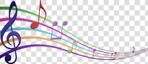 Colourful Music Notes Png Clipart   Png Download   Music Clipart Png  Transparent Png