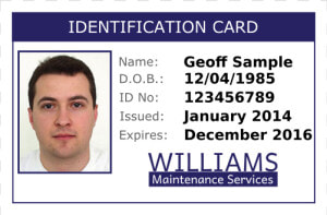 Carte D Identité Vdp   Id Card For Company  HD Png Download