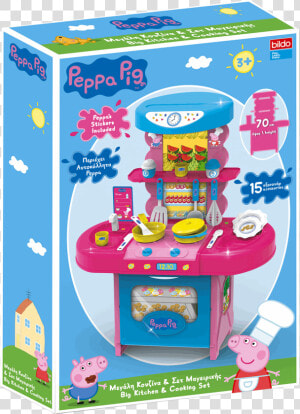 Peppa Pig Cocina Grande Title Peppa Pig Cocina Grande   Peppa Pig  HD Png Download