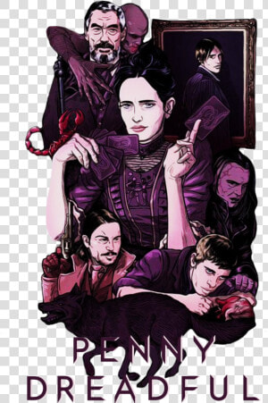 Penny Dreadful Characters  Netflix Brasil  Eva Green  HD Png Download