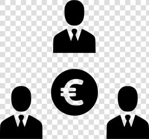 Business Earnings Profit Income People   Team Connection Svg Icon People  HD Png Download