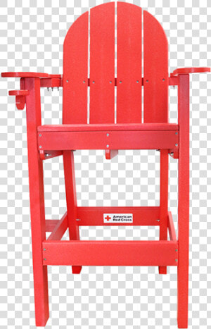 Red Cross Lg 500 Plastic Lifeguard Chair   Chair  HD Png Download