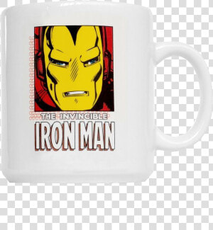 Caneca Personalizada Homem De Ferro Marvel Classic   Iron Man  HD Png Download