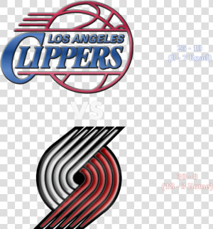 Transparent La Clippers Png   Portland Trail Blazers Logo  Png Download