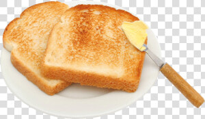 Bread And Butter Png Image Royalty Free   Toast With Butter Png  Transparent Png