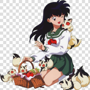 Transparent Inuyasha Clipart   Kagome Higurashi  HD Png Download