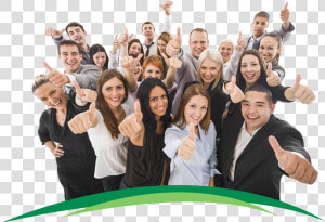 Funded People   Thumbs Up Group Png  Transparent Png