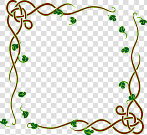 How To Set Use Leafy Frame Green Svg Vector  HD Png Download