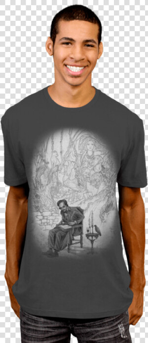 Edgar Allan Poe T shirt   Creative Shirt For Designers  HD Png Download