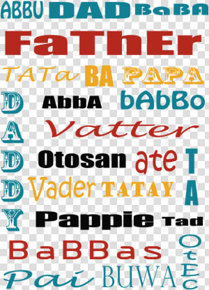 Clip Art Dad In Different Languages   Total Equine  HD Png Download