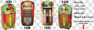 Rock Ola 1428 Jukebox  HD Png Download