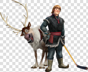 Free Frozen Clip Art   Sven And Kristoff  HD Png Download