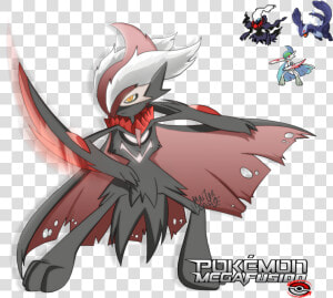 Gallade And Darkrai Fusion   Png Download   Gallade Fusions  Transparent Png