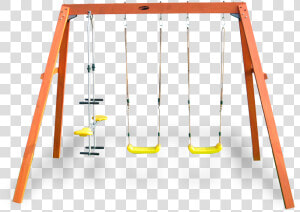 Forde 3 station Swing Set   Swing  HD Png Download