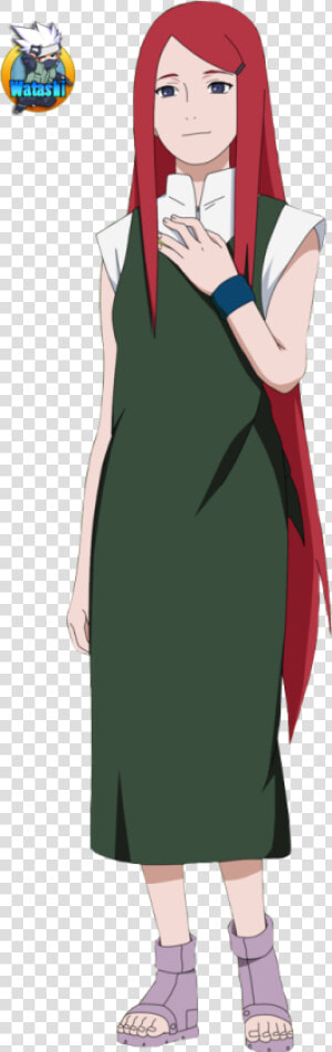 Kushina Uzumaki Full Body  HD Png Download