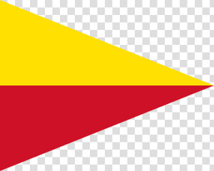 Transparent Triangle Flag Banner Png   Red And Yellow Triangle Flag  Png Download