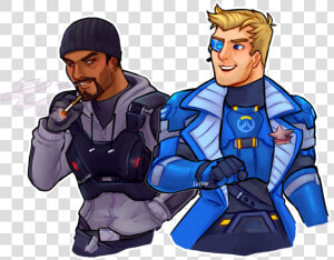 Gabriel Reyes X Jack Morrison  HD Png Download