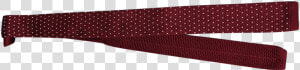 Red Knitted Tie With White Arrow Detail   Polka Dot  HD Png Download