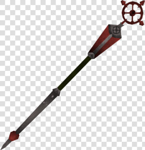 The Runescape Wiki   Red Magic Staff Transparent  HD Png Download