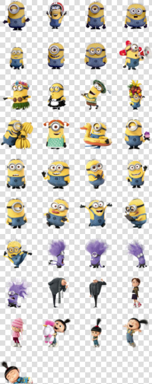 Transparent Emoticones Facebook Png   Minions Emoticons  Png Download