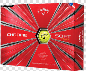 2018 Chrome Soft Golf Balls  HD Png Download