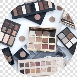 Makeup School In Nyc Eyeshadow Palettes Best   Nude Eyeshadows Flatlays  HD Png Download