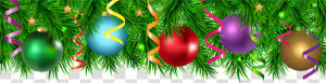 Xmas Border   Png Download   Christmas Decorations Border Clipart  Transparent Png