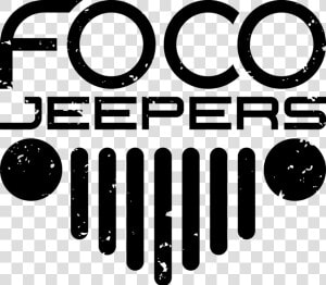 Focojeepers Logomain Distressed   Circle  HD Png Download