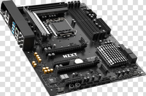 Nzxt N7 Intel Z370 Motherboard Lowright45  HD Png Download