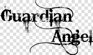 Guardian Angel Schrift  HD Png Download