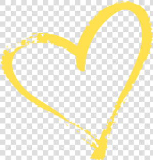 Yellow Heart Cliparts   Transparent Background Yellow Heart Png  Png Download