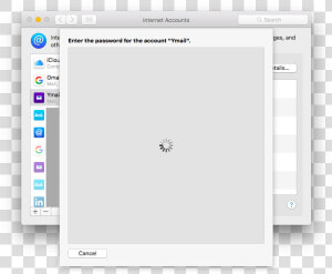 Ymail Empty   Internet Accounts Png  Transparent Png