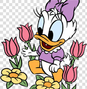 Disney Baby Clipart Disney Babies Clip Art Disney Clip   Baby Daisy Duck Coloring Pages  HD Png Download