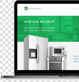 Assurant Self Service Portal On Desktop Computer  HD Png Download